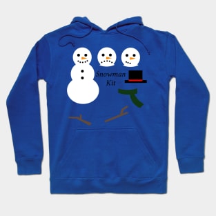 Merry Christmas Snowman Kit Hoodie